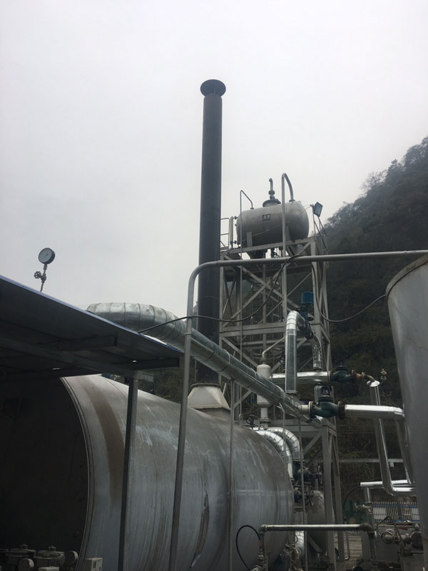 望谟高速公路导热油炉